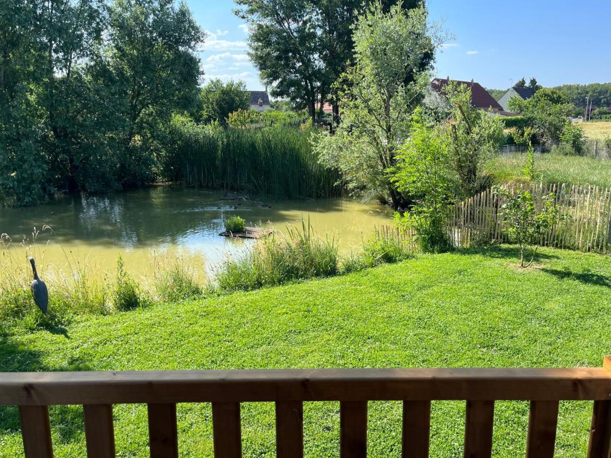 Domaine Des Galinaces Roulotte La Roussette 2-4P Villa Marigny-les-Reullee Bagian luar foto