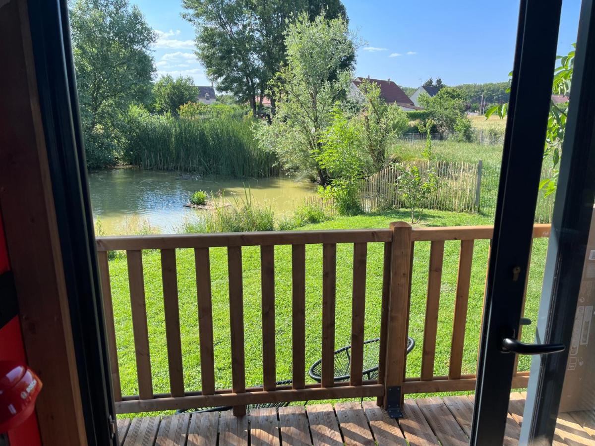 Domaine Des Galinaces Roulotte La Roussette 2-4P Villa Marigny-les-Reullee Bagian luar foto